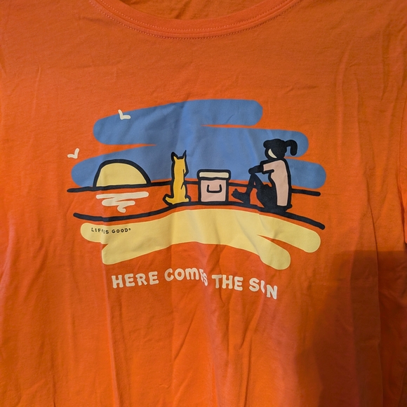 Life Is Good Adult Crusher Life Tee, Medium - Picture 3 of 7